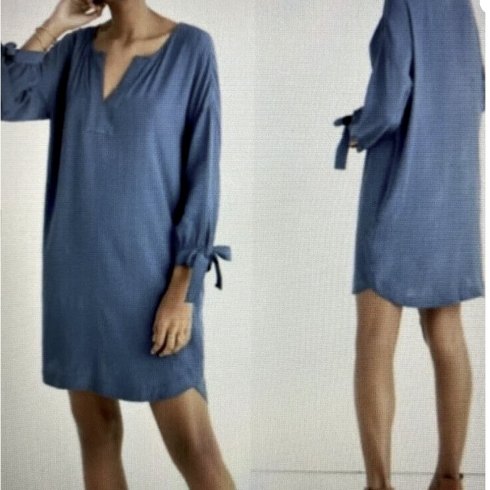 🎉HP🎉 Madewell tunic Du Jour in cool blue